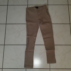 Medium sized Love Tree Skinny Tight Stretchy Kahki